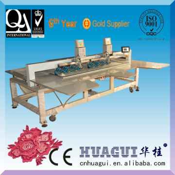 HUAGUI hot fix crystal machine used in fabric and garment decorate clothing